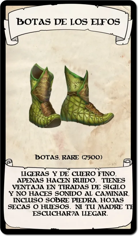 Botas de los Elfos
