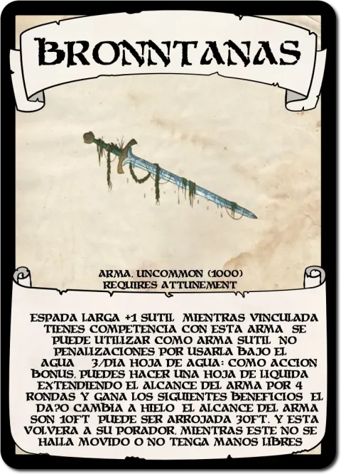 Bronntanas Blade