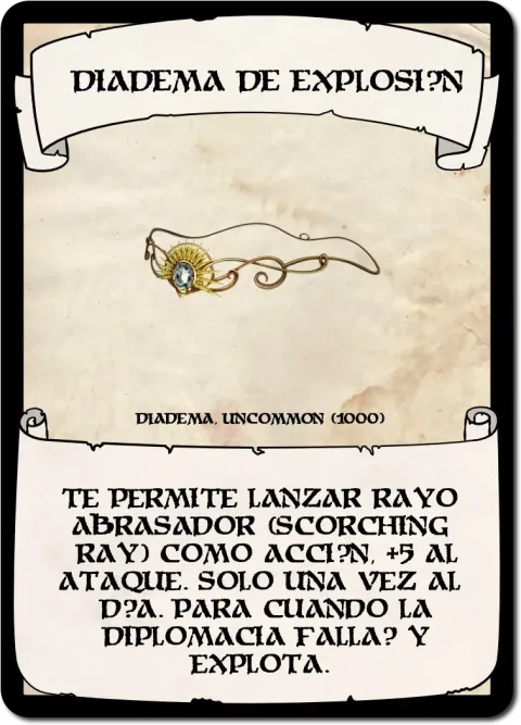 Diadema de Explosión