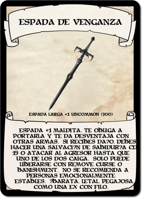 Espada de Venganza