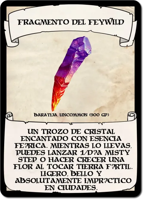 Fragmento del Feywild