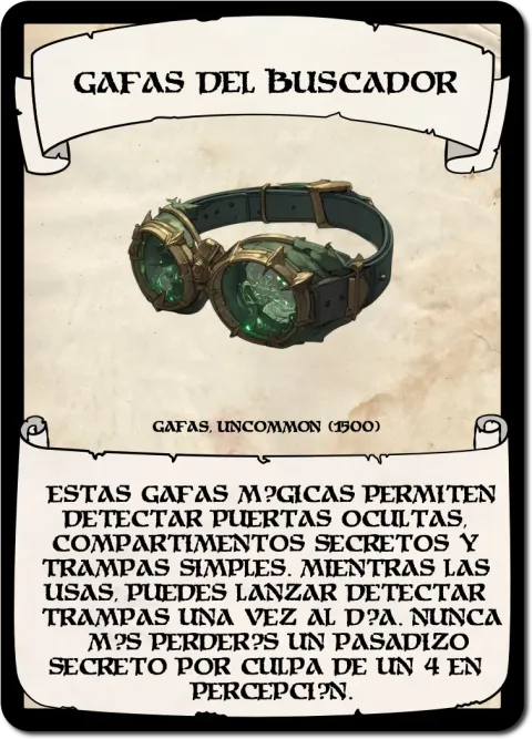 Gafas del Buscador