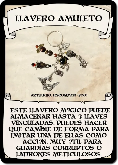 Llavero Amuleto