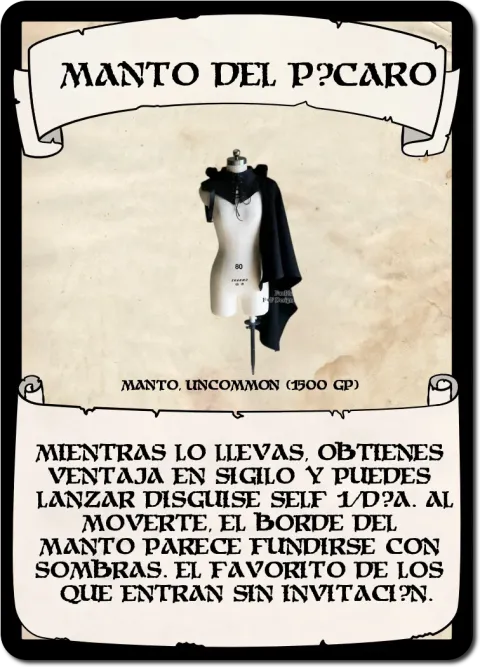 Manto del Pícaro