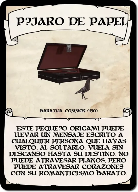 Pájaro de Papel