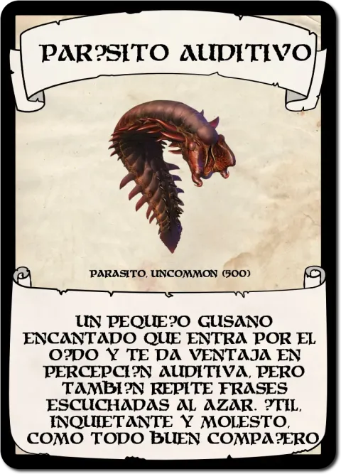Parásito Auditivo