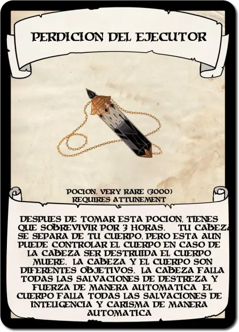 Perdición del ejecutor