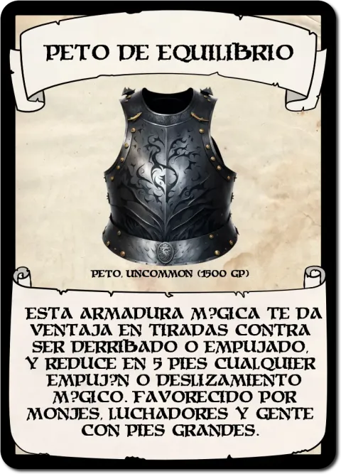 Peto de Equilibrio
