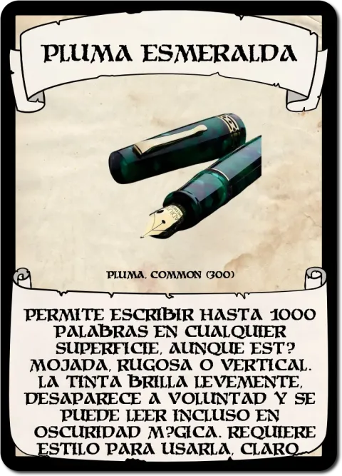 Pluma Esmeralda