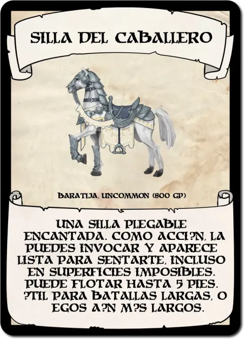 Silla del Caballero
